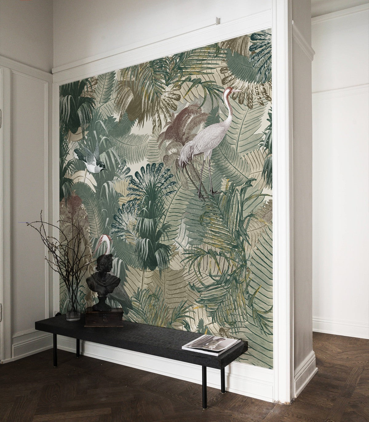 Jak rozjaśnić wąski korytarz tapetą i stworzyć lekką, przyjazną przestrzeń