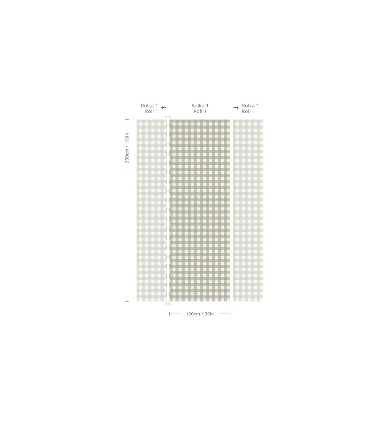Tapeta Checks - Wallcolors®