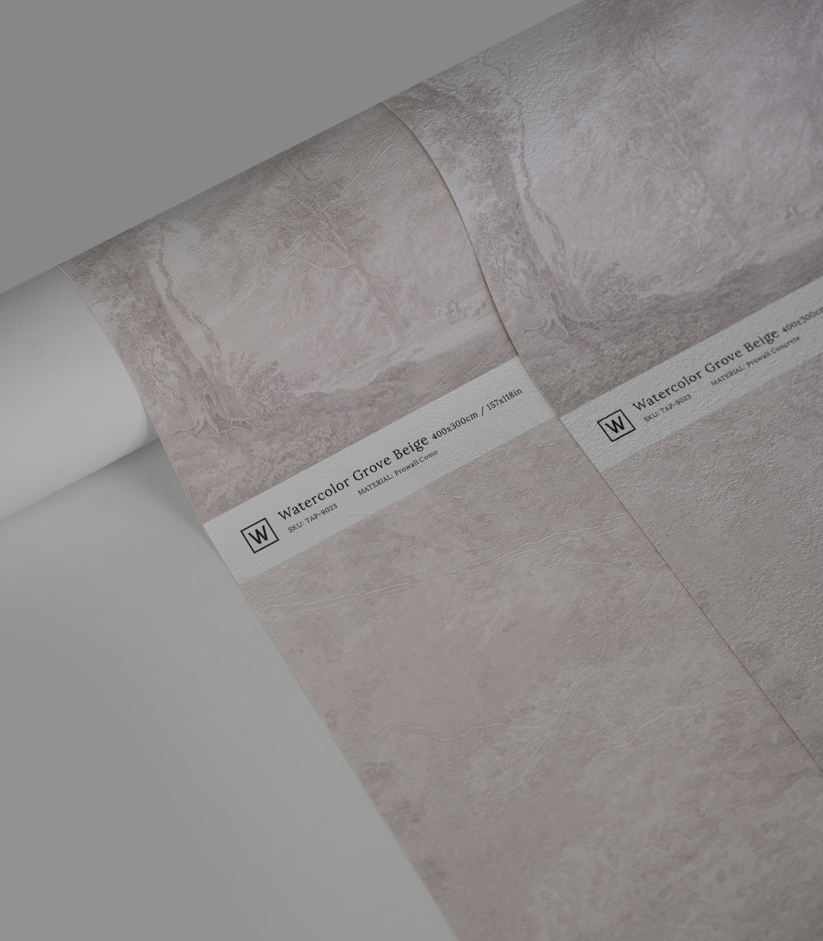 Tapete Watercolor Grove Beige
