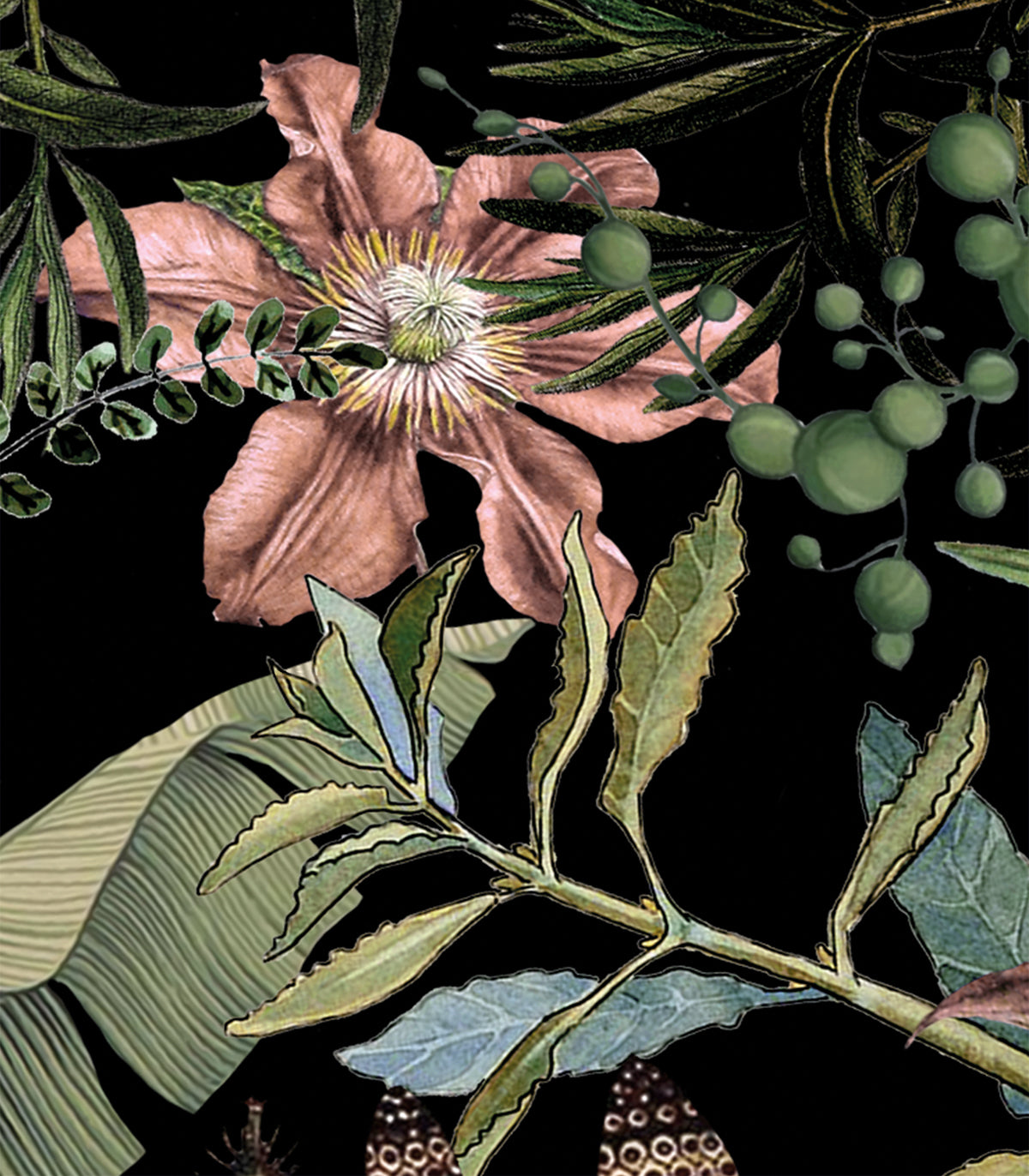 Dunkler Wald Hintergrund