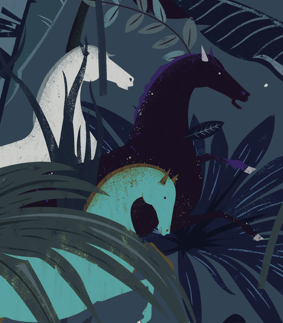 Traumpferde Hintergrund