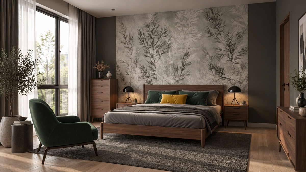Tapete Dry grass grey