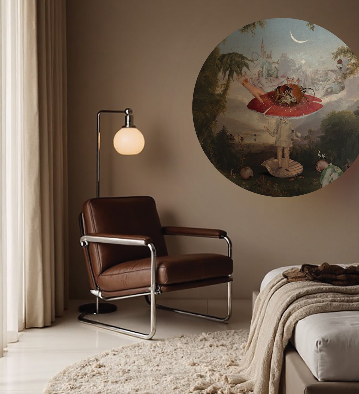 Dots Lighting Forbidden Mushroom - Wallcolors®