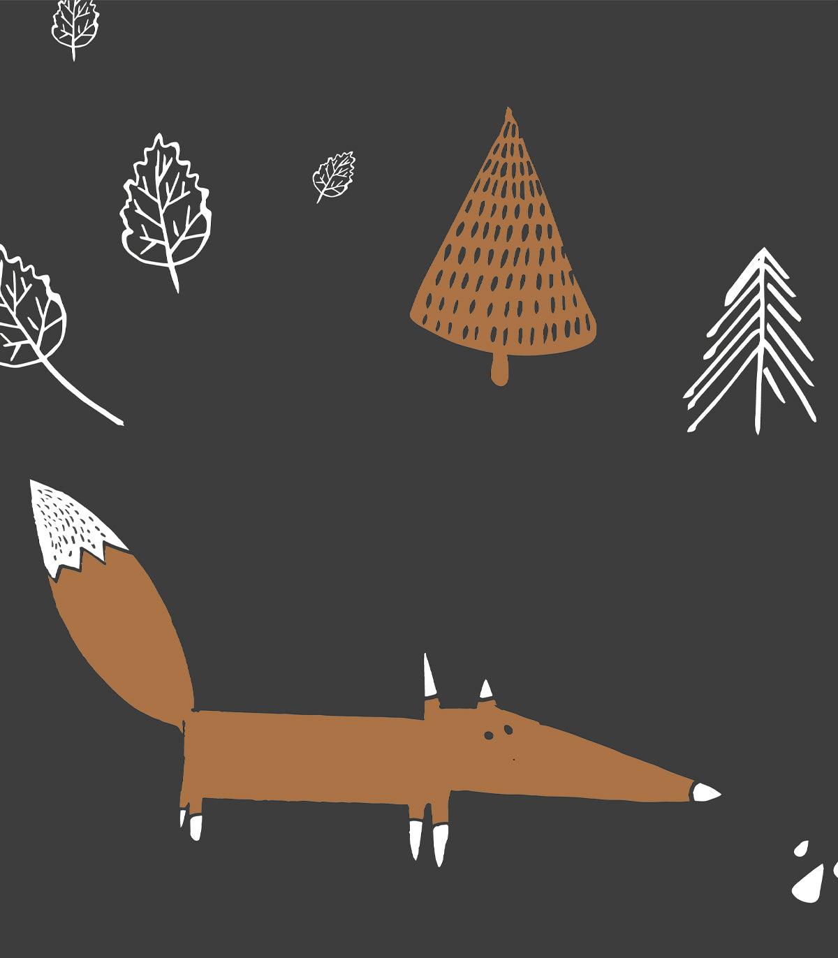 Fox Adventure Schwarz Hintergrund