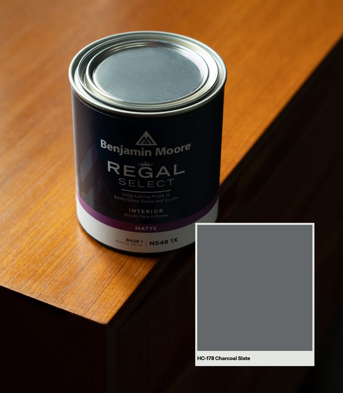Charcoal Slate HC - 178 - Wallcolors®