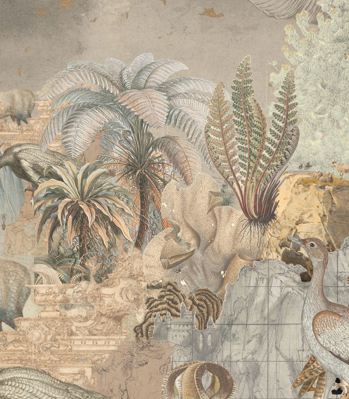 Königreich aller Kreaturen Sepia Wallpaper