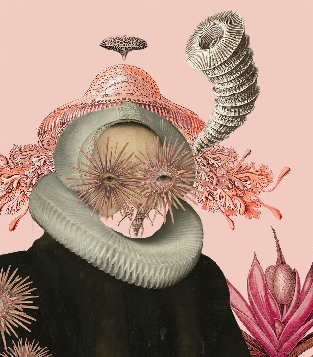 Tapeta Lady Medusa Pink