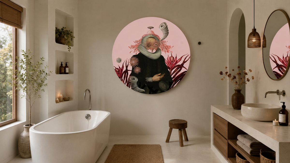 Dots Lighting Lady Medusa Pink
