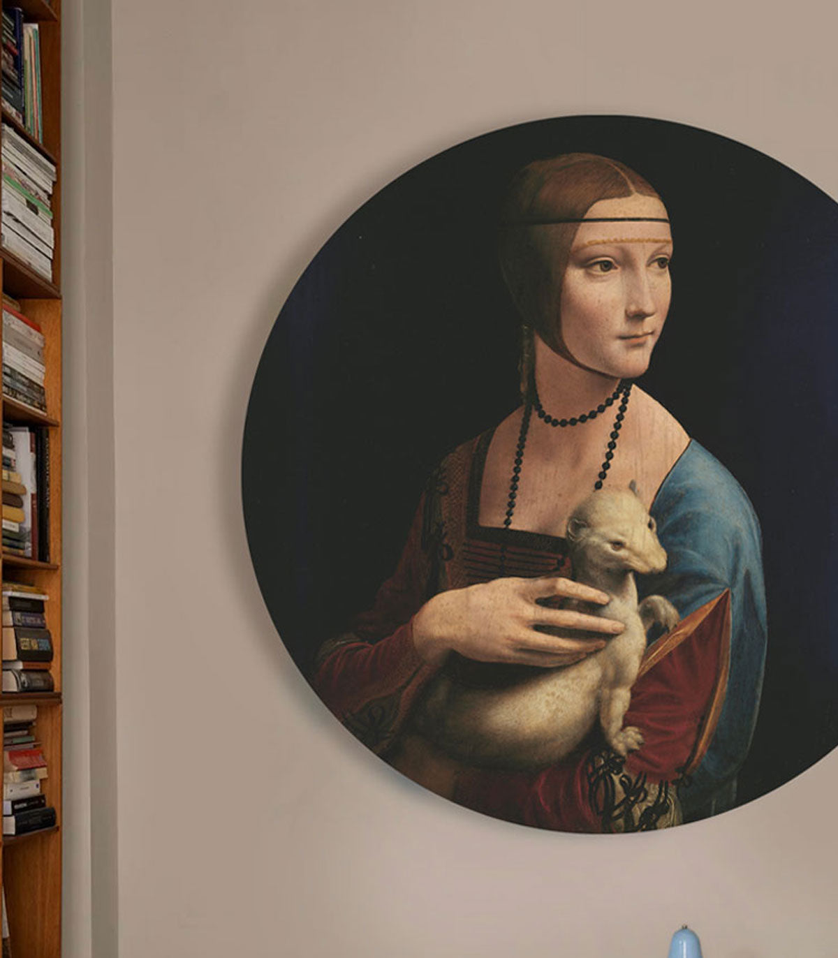 Dots Lady with an Ermine