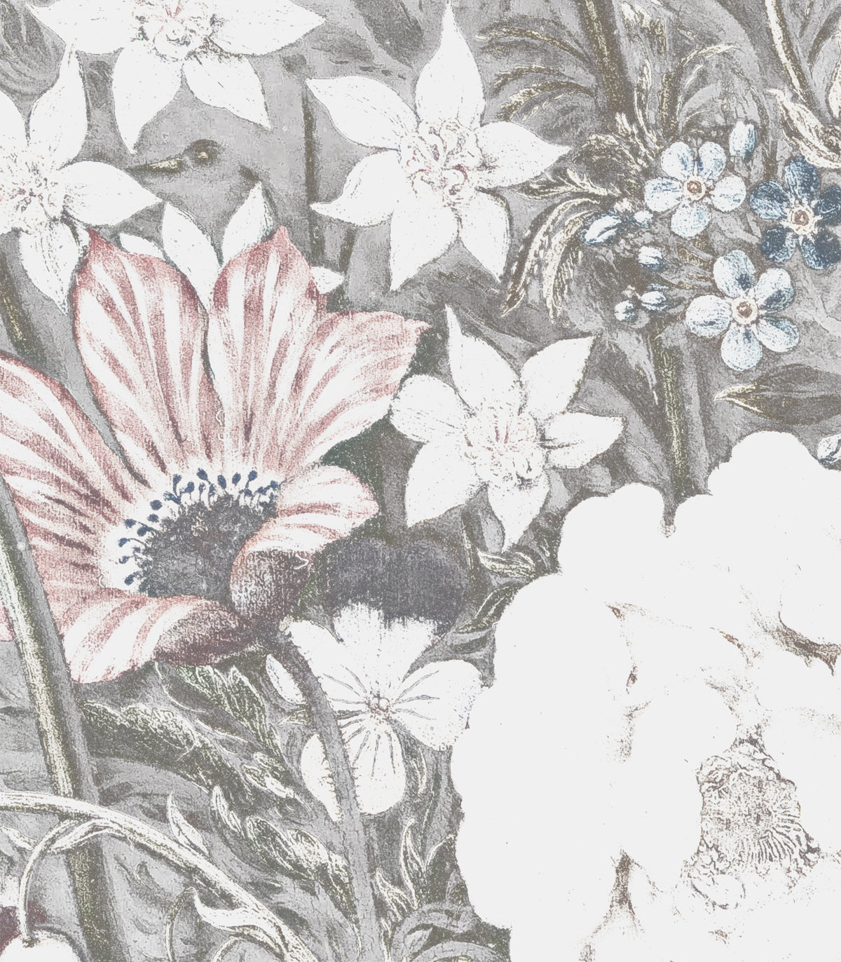 Helle Vintage-Tapete