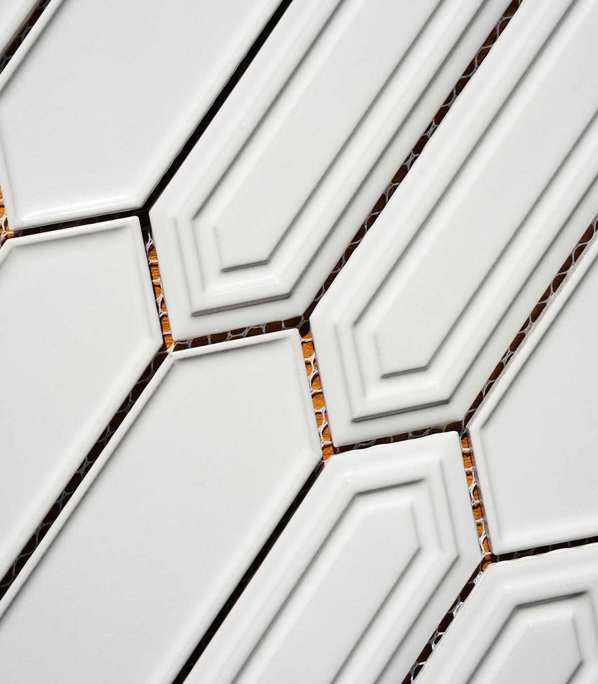 Vertigo weißes Mosaik