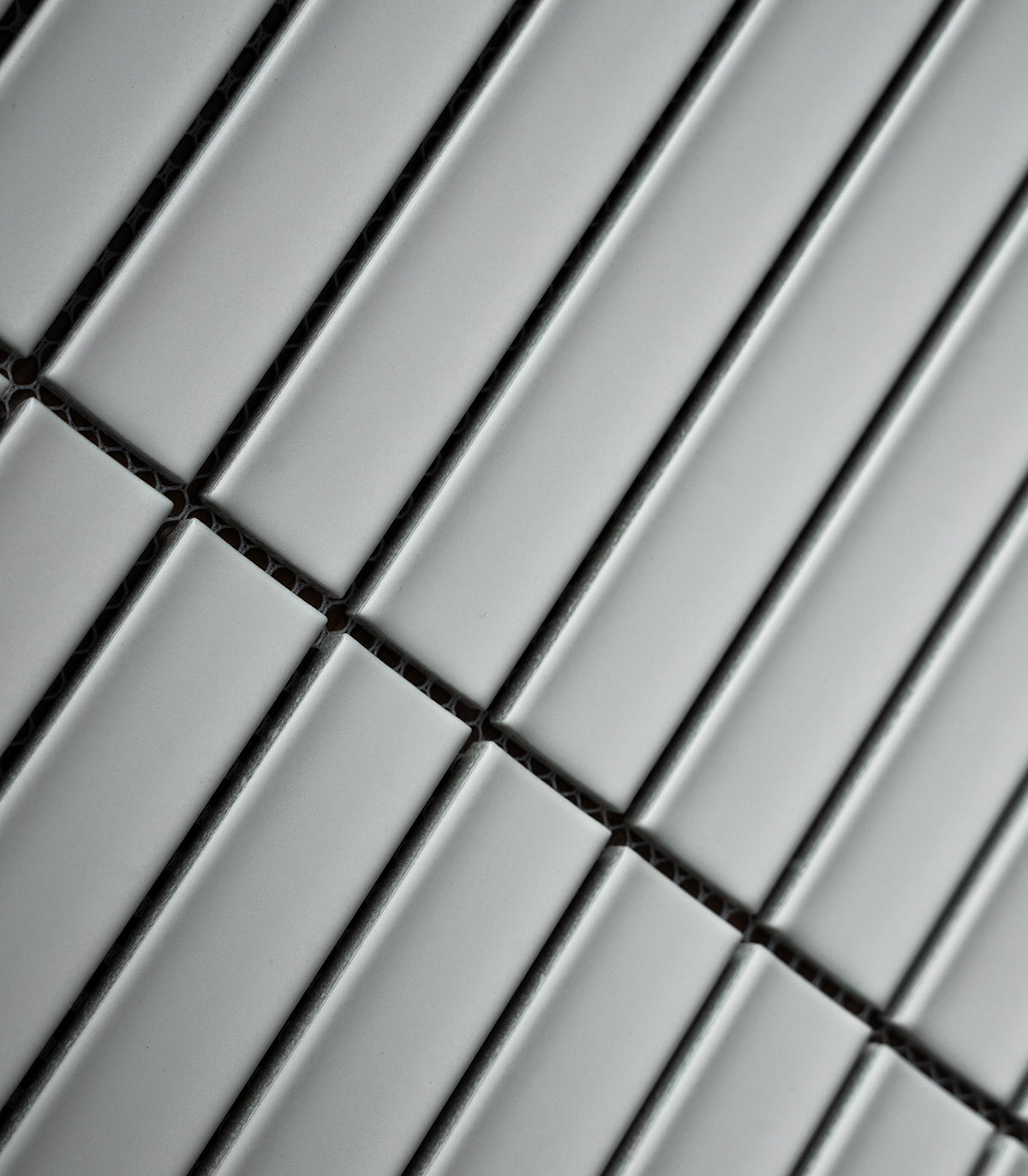 Klavierweißes mattes Mosaik