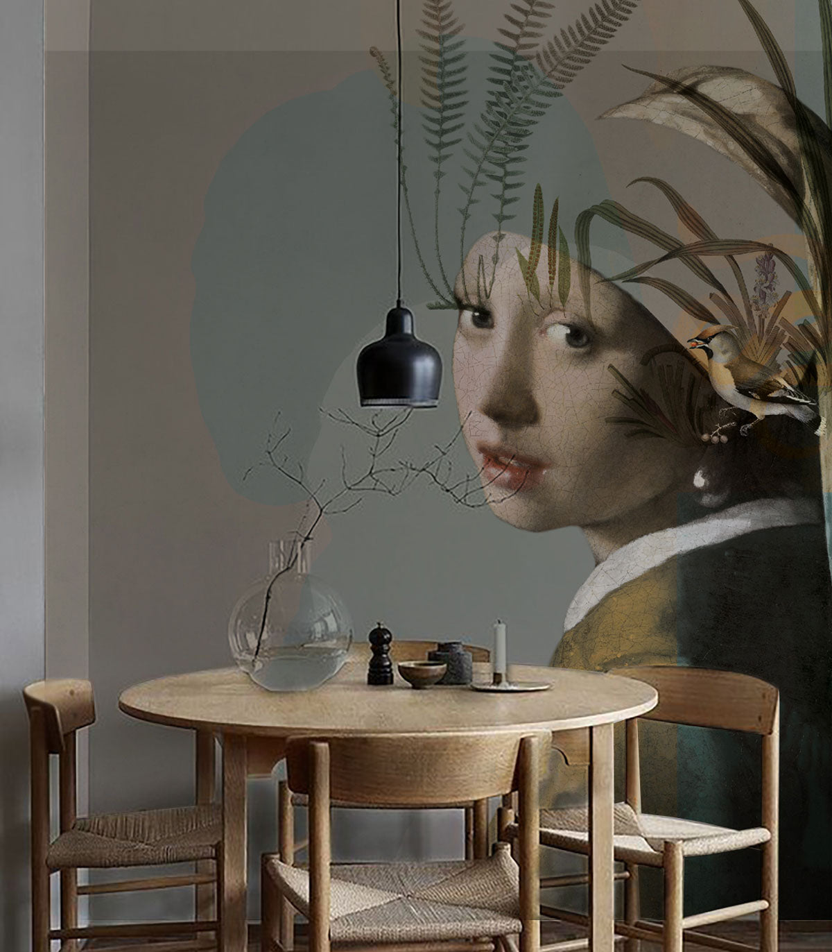 Wallpaper Nature girl with the pearl