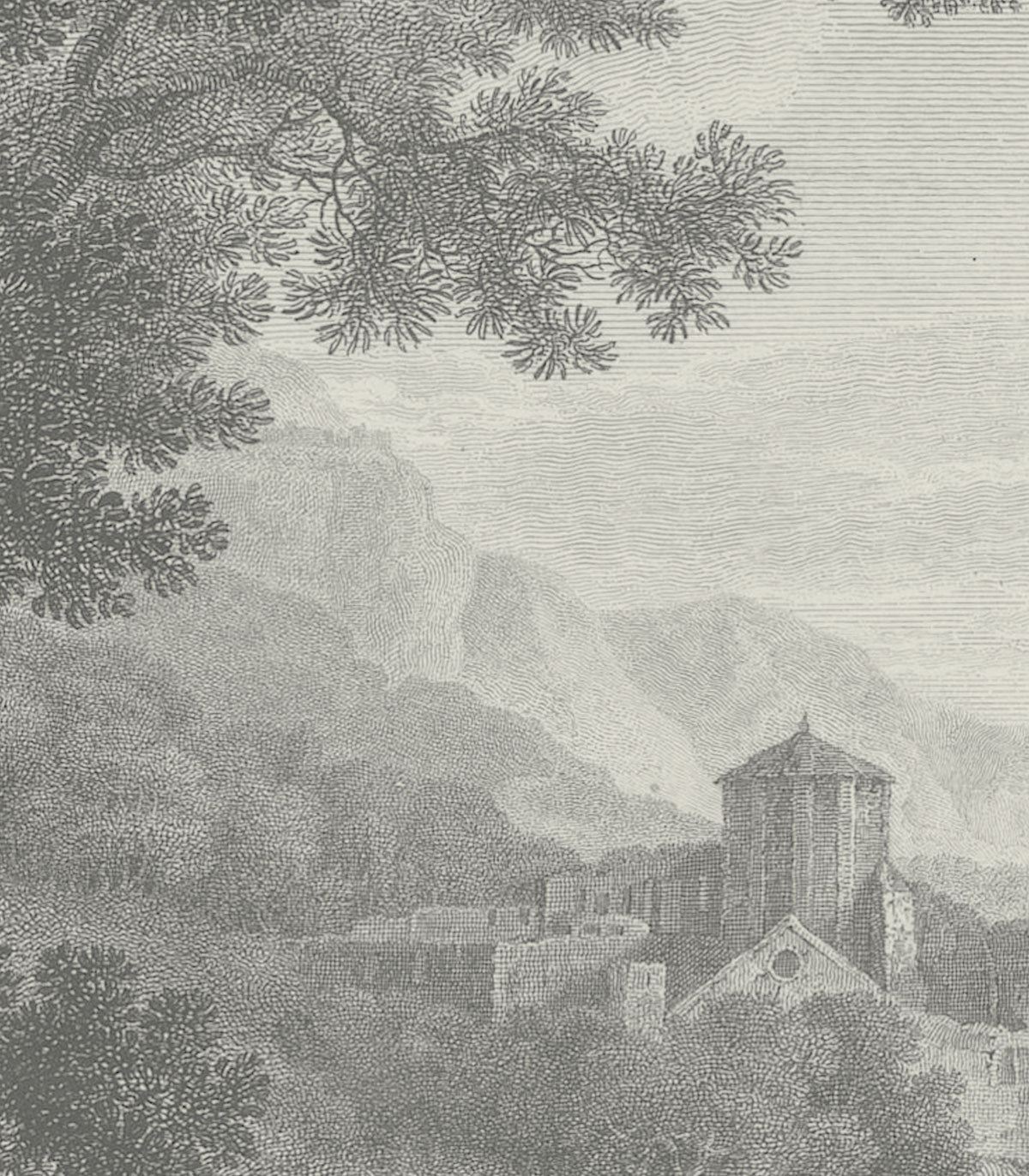 Malerisches Tal der Ruhe Hintergrundbild