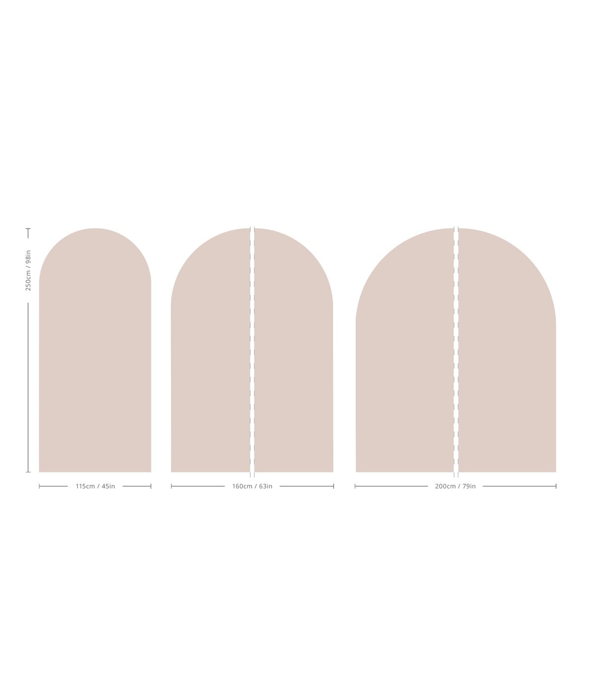 Arch Solid Powdered Earth - Wallcolors®