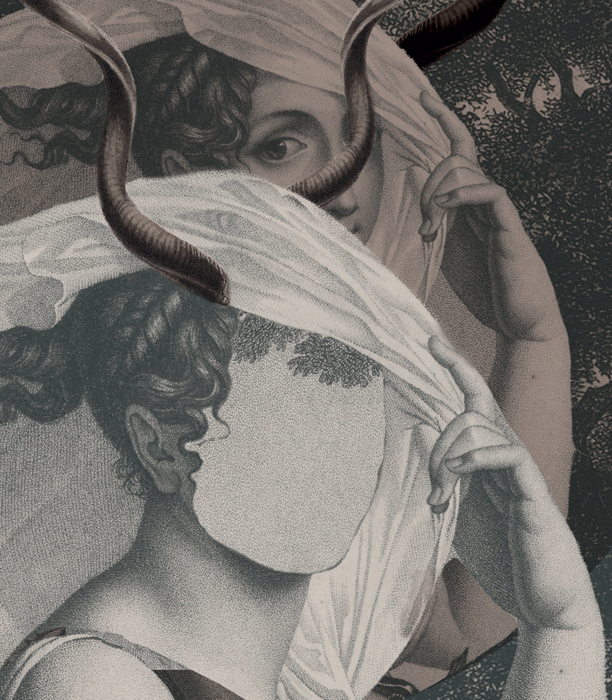 Tapete Silent Goddess Navy