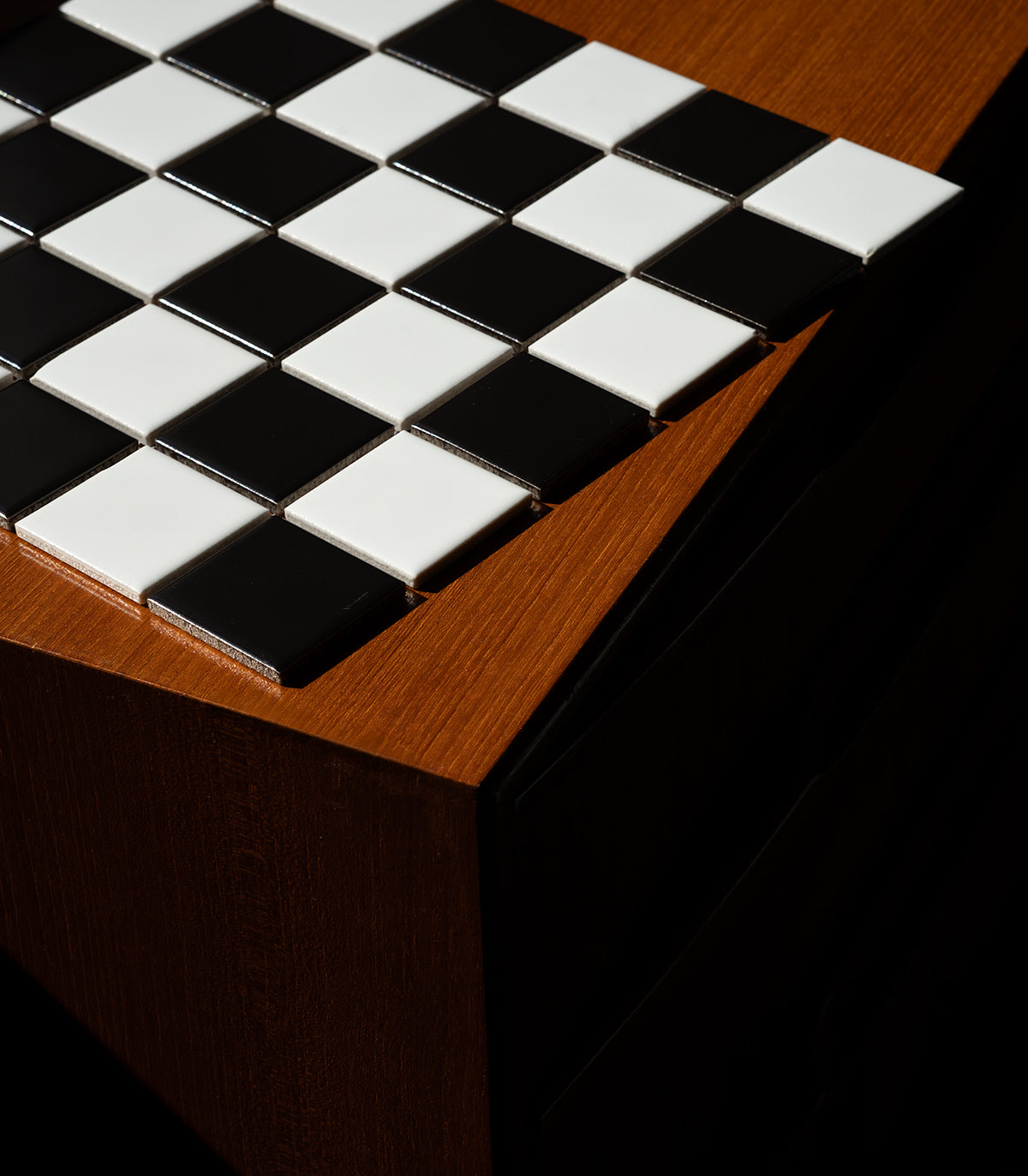 Quadratisches Schachbrett matt