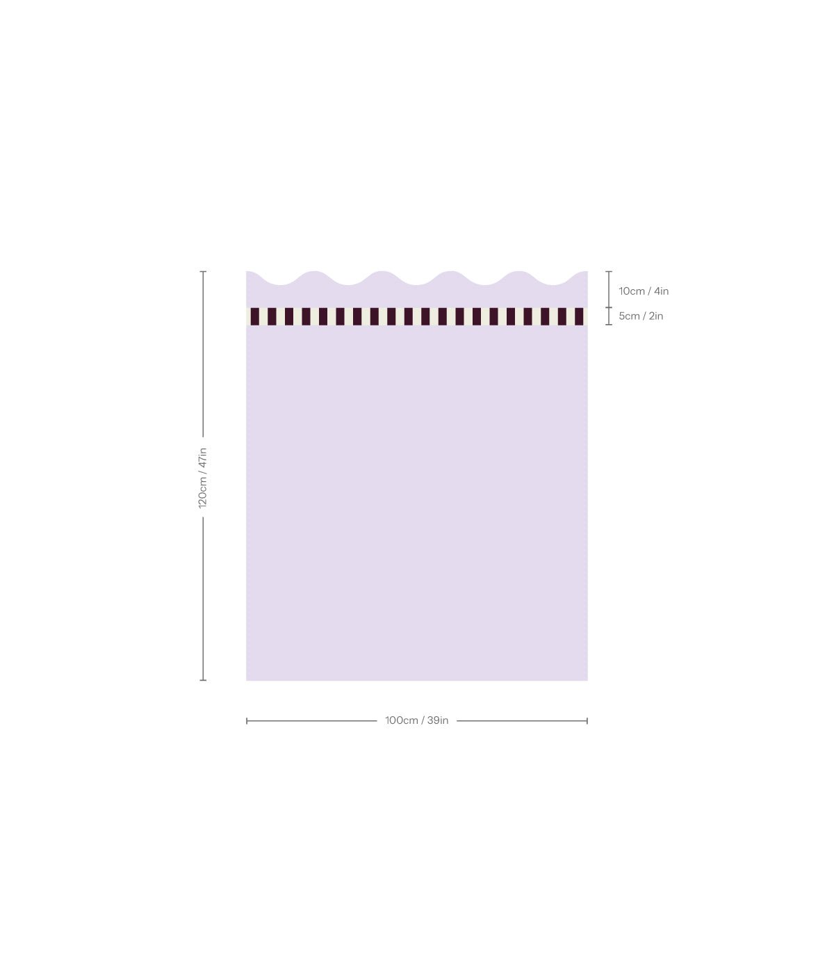 Wainscoting Wave - Wallcolors®