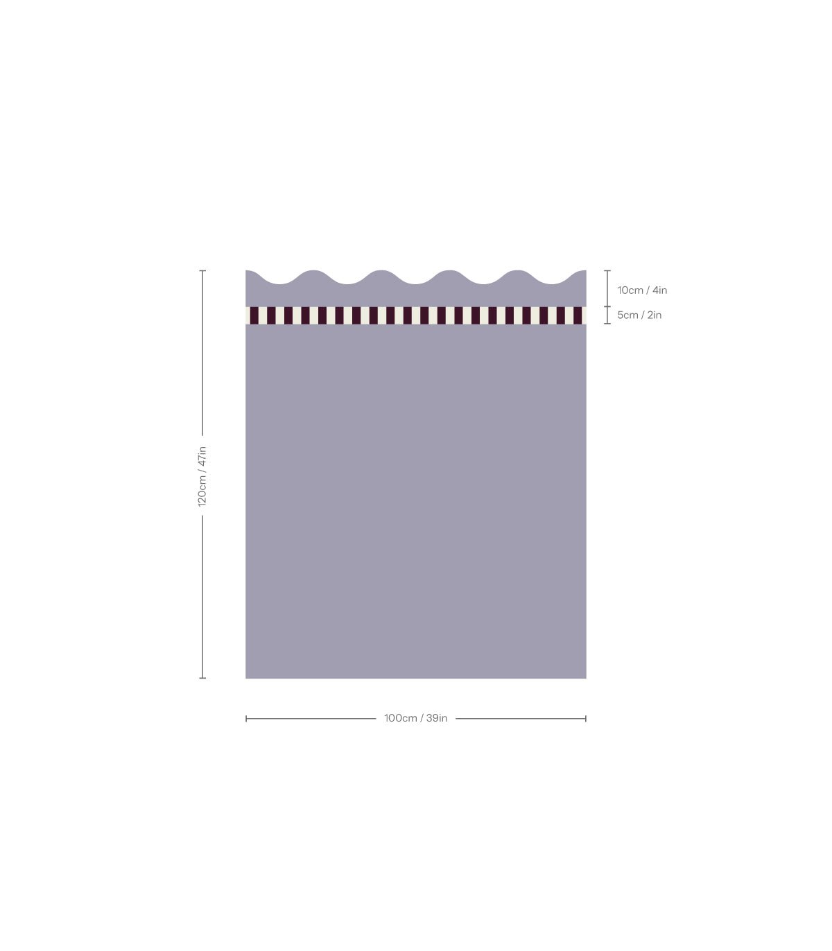 Wainscoting Wave - Wallcolors®