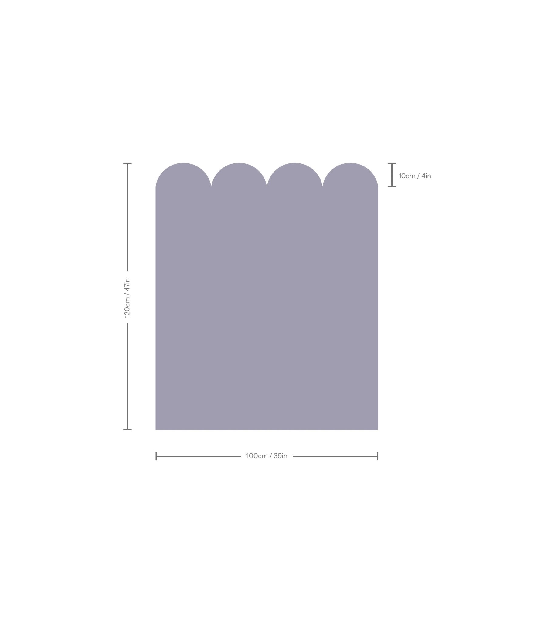 Wainscoting Solid - Wallcolors®