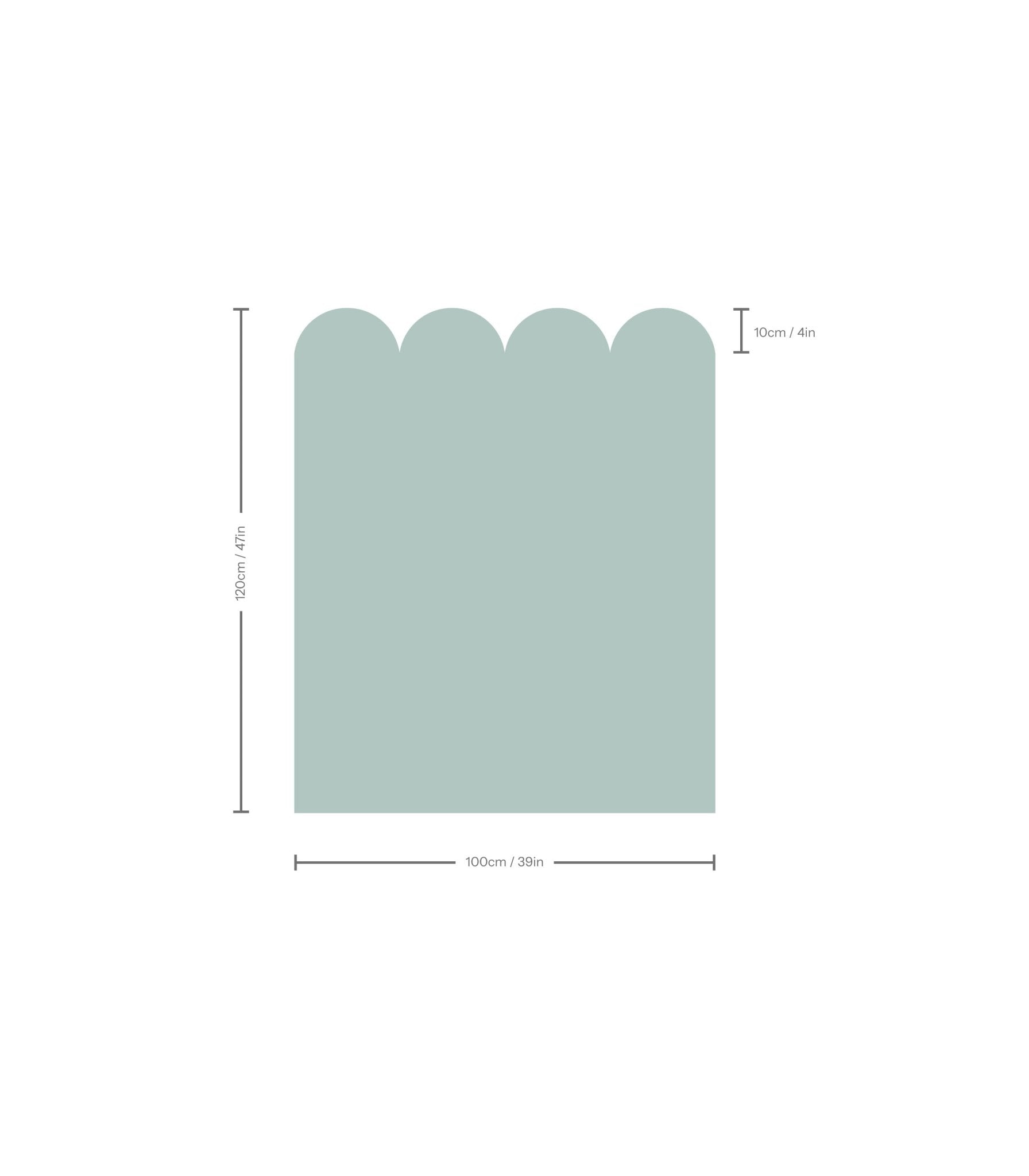 Wainscoting Solid - Wallcolors®