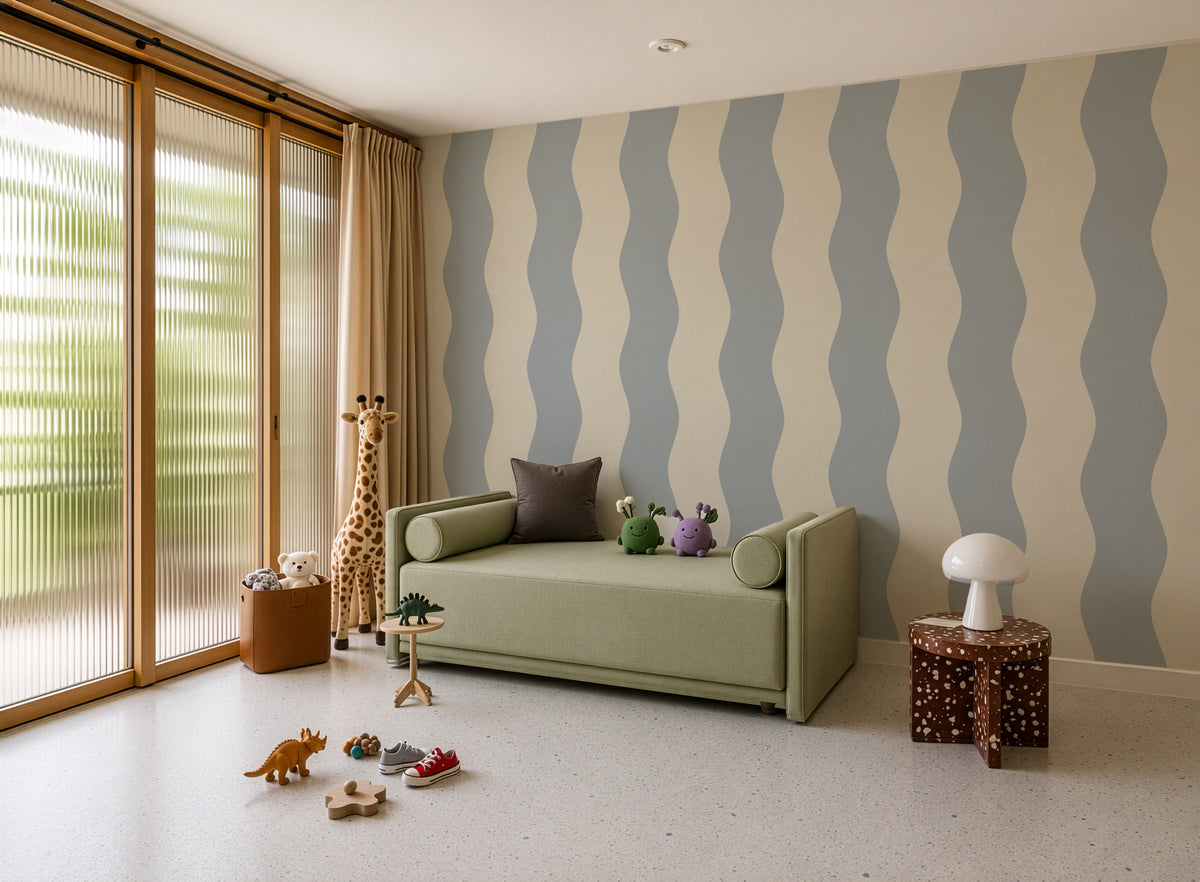 Tapete Wave Stripe Athabasca