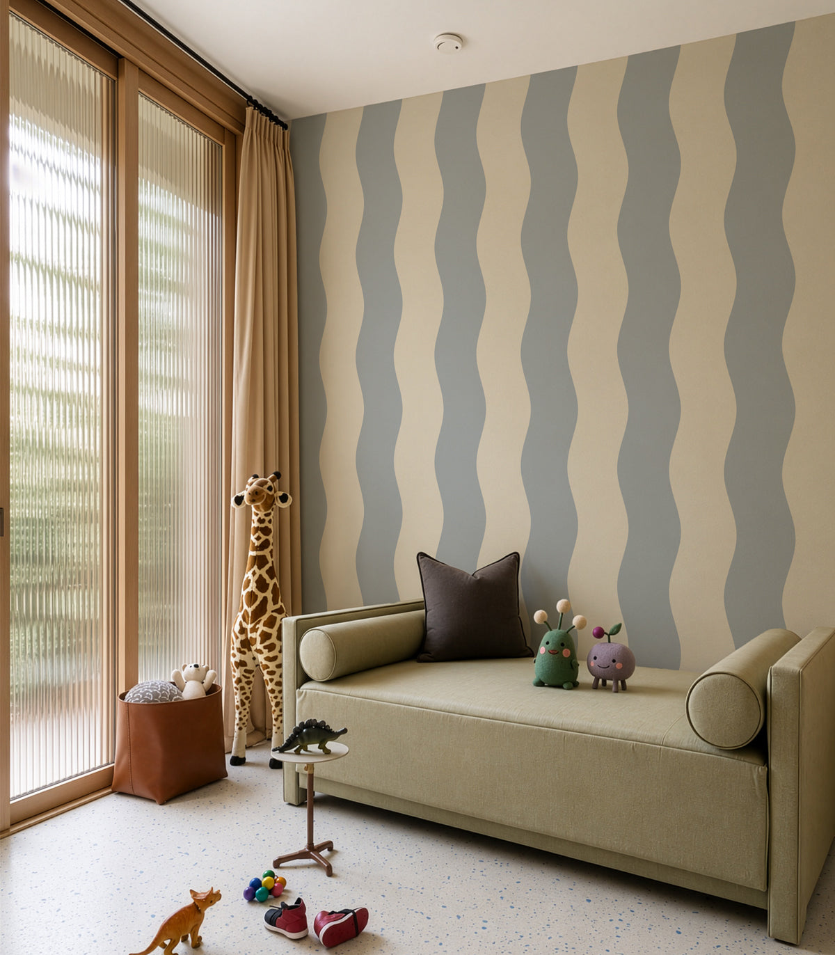 Tapete Wave Stripe Athabasca