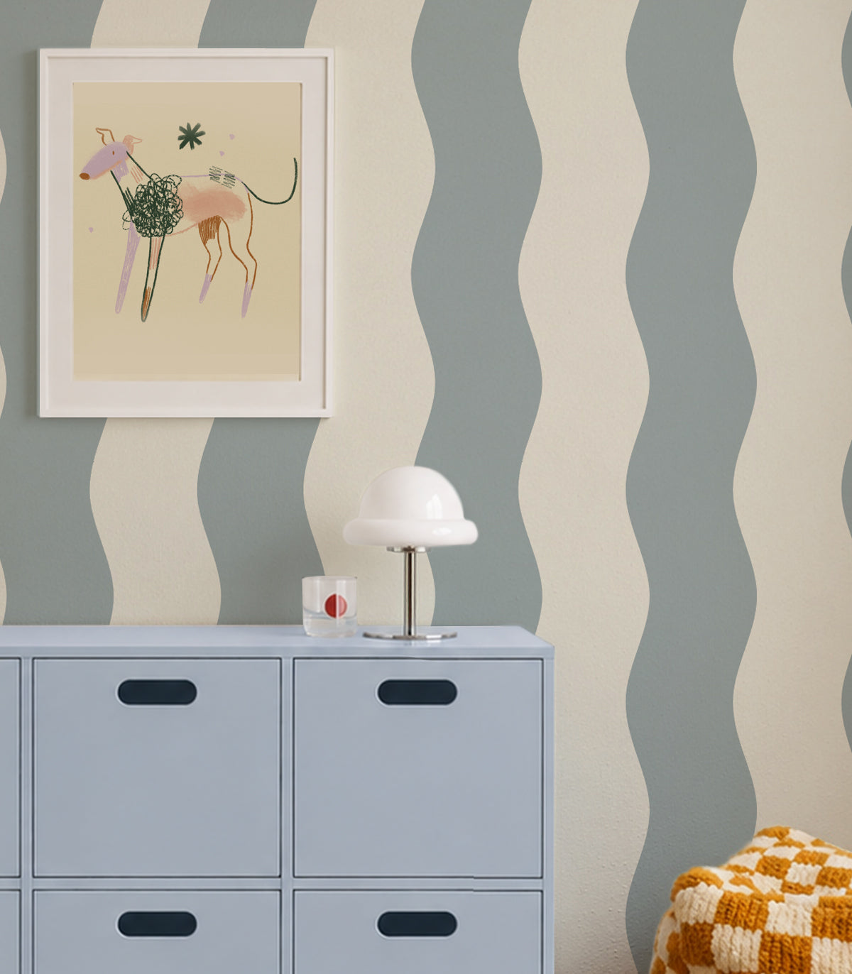 Tapete Wave Stripe Mount Saint Anne