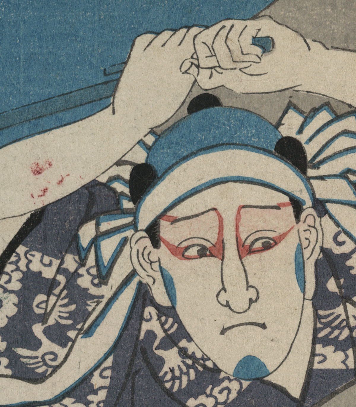 Zen-Krieger Hintergrund