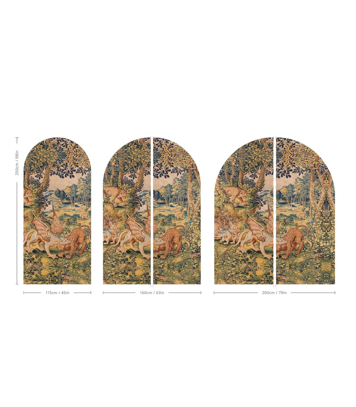 Erzdrache Wandbehang