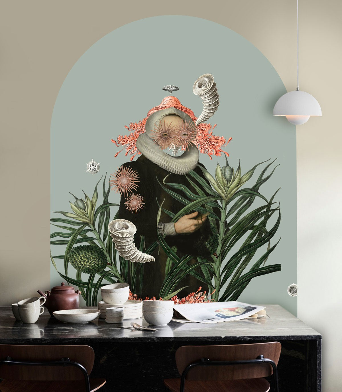 Arch Lady Medusa Blau