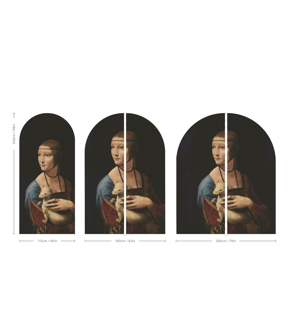 Erzdame mit Hermelin