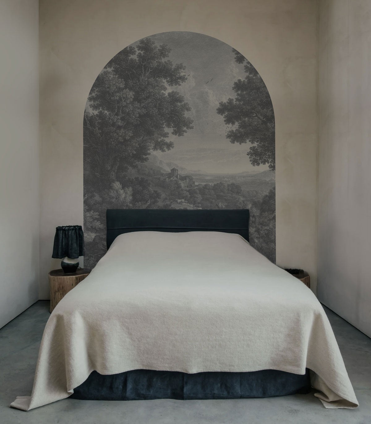 Arch Malerischen Tal der Ruhe Blau