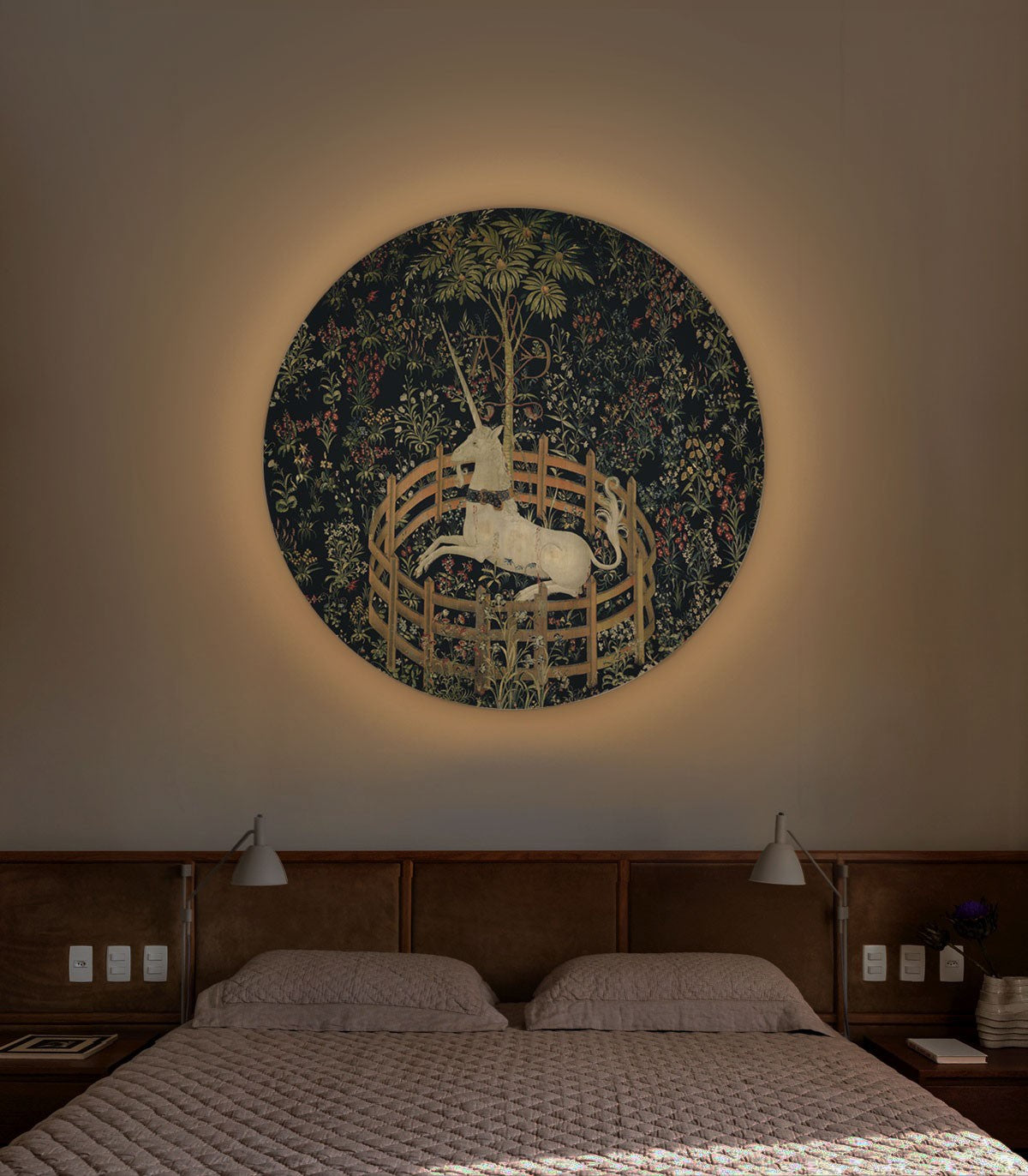 Punkte Beleuchtung Einhorn