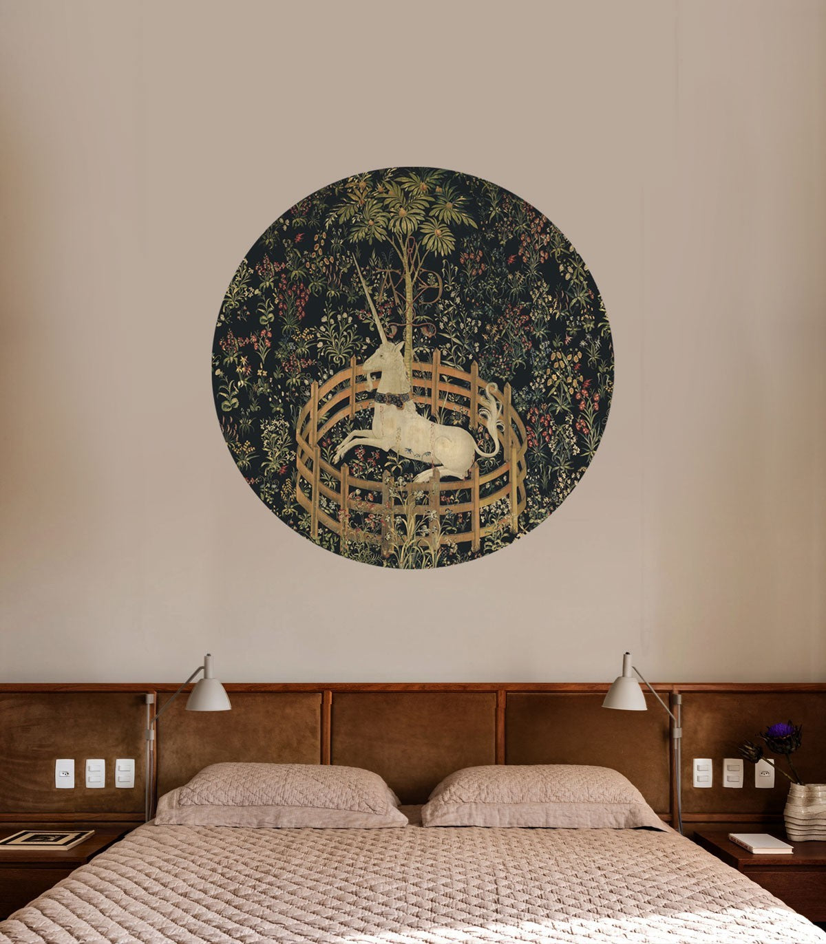 Punkte Beleuchtung Einhorn