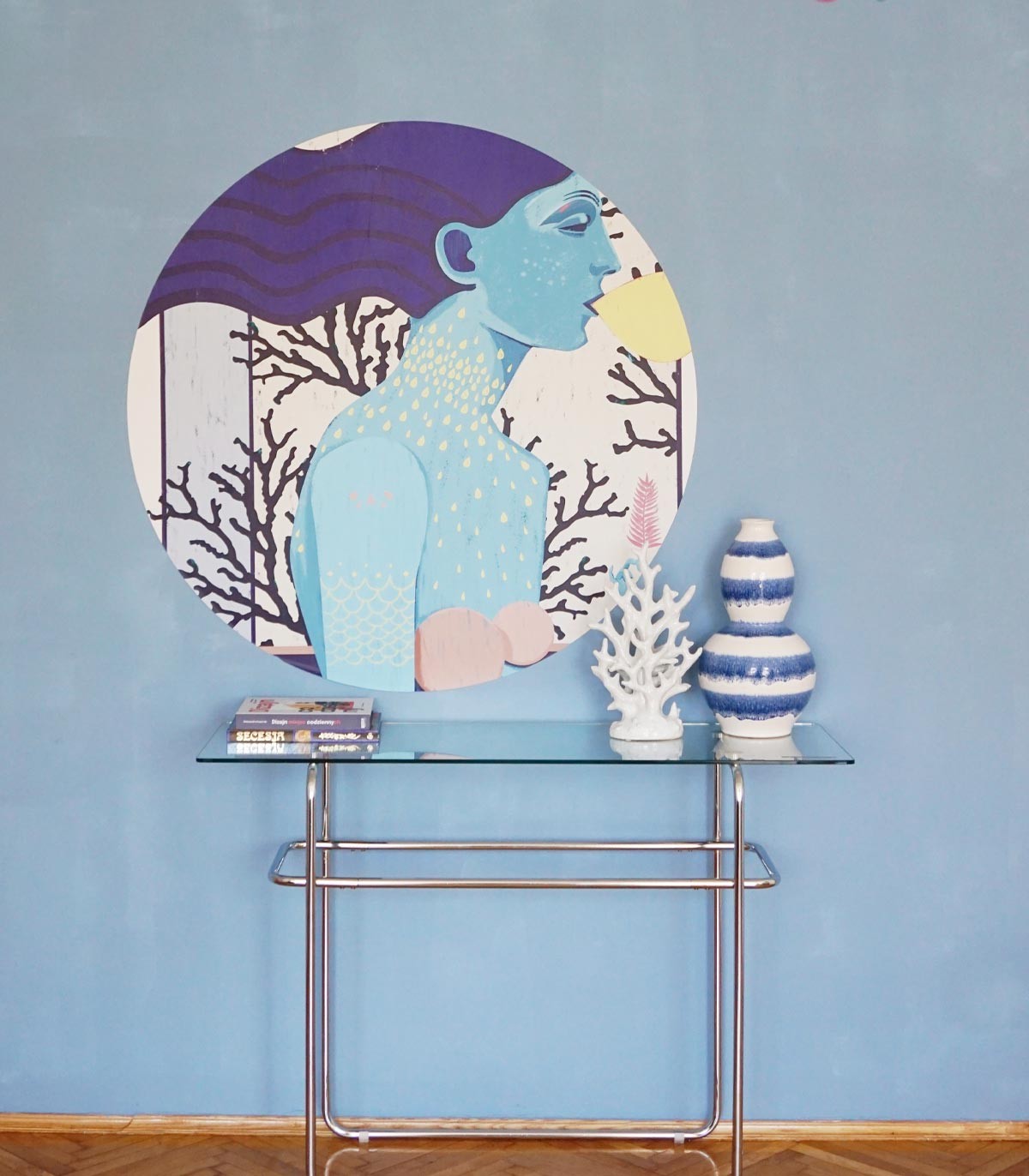 Punkte Sirene cooles Mädchen