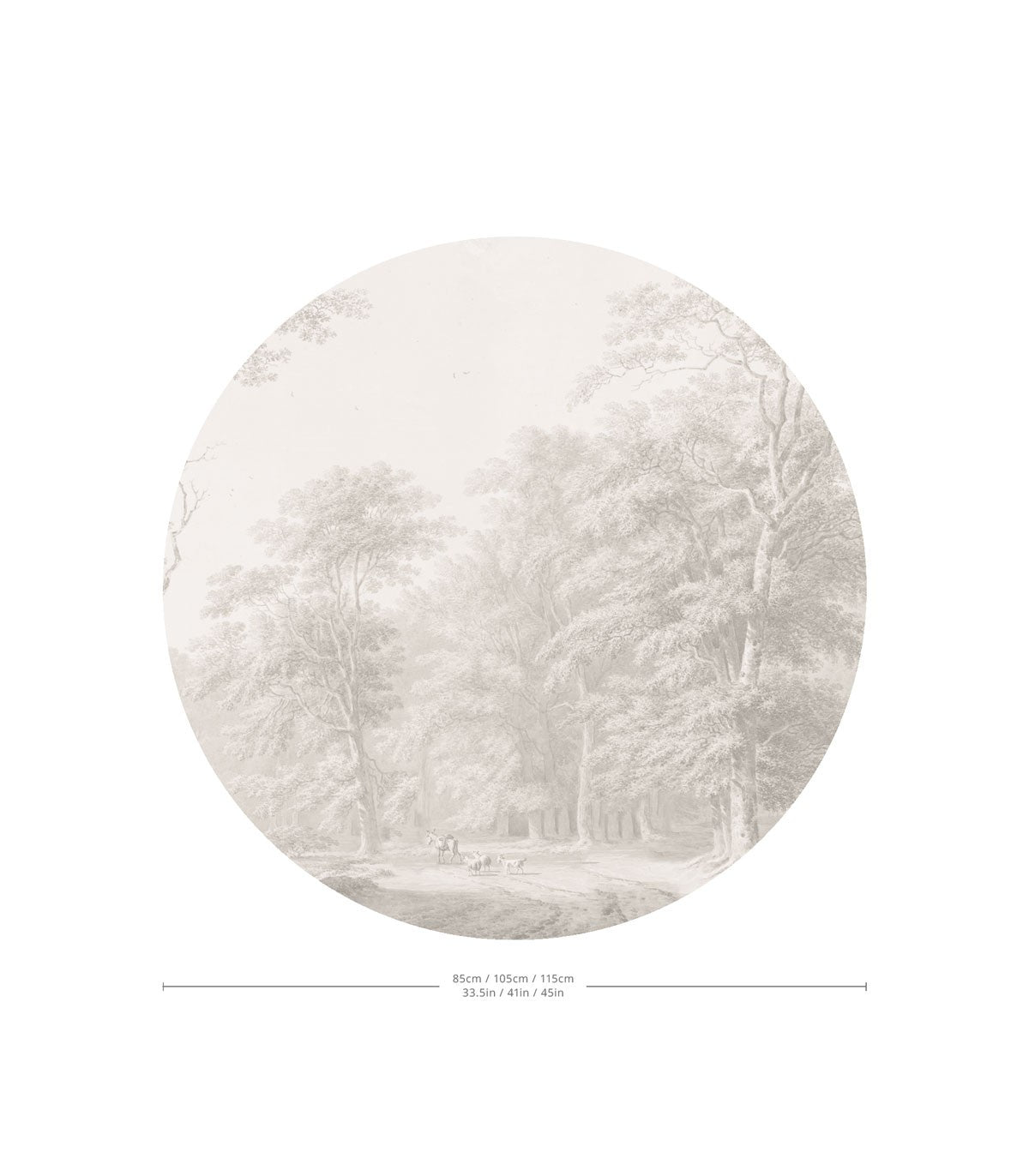 Punkte Aquarell Grove Beige