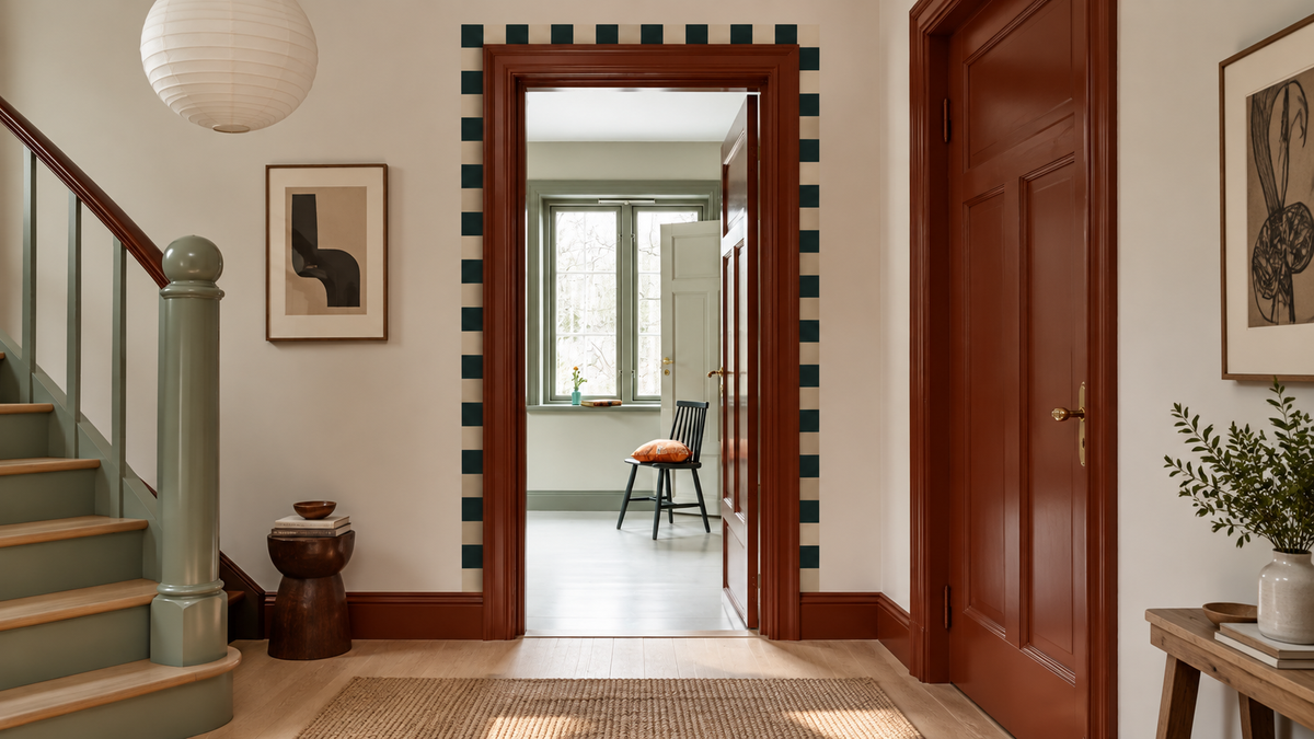 Border Square Deep Teal