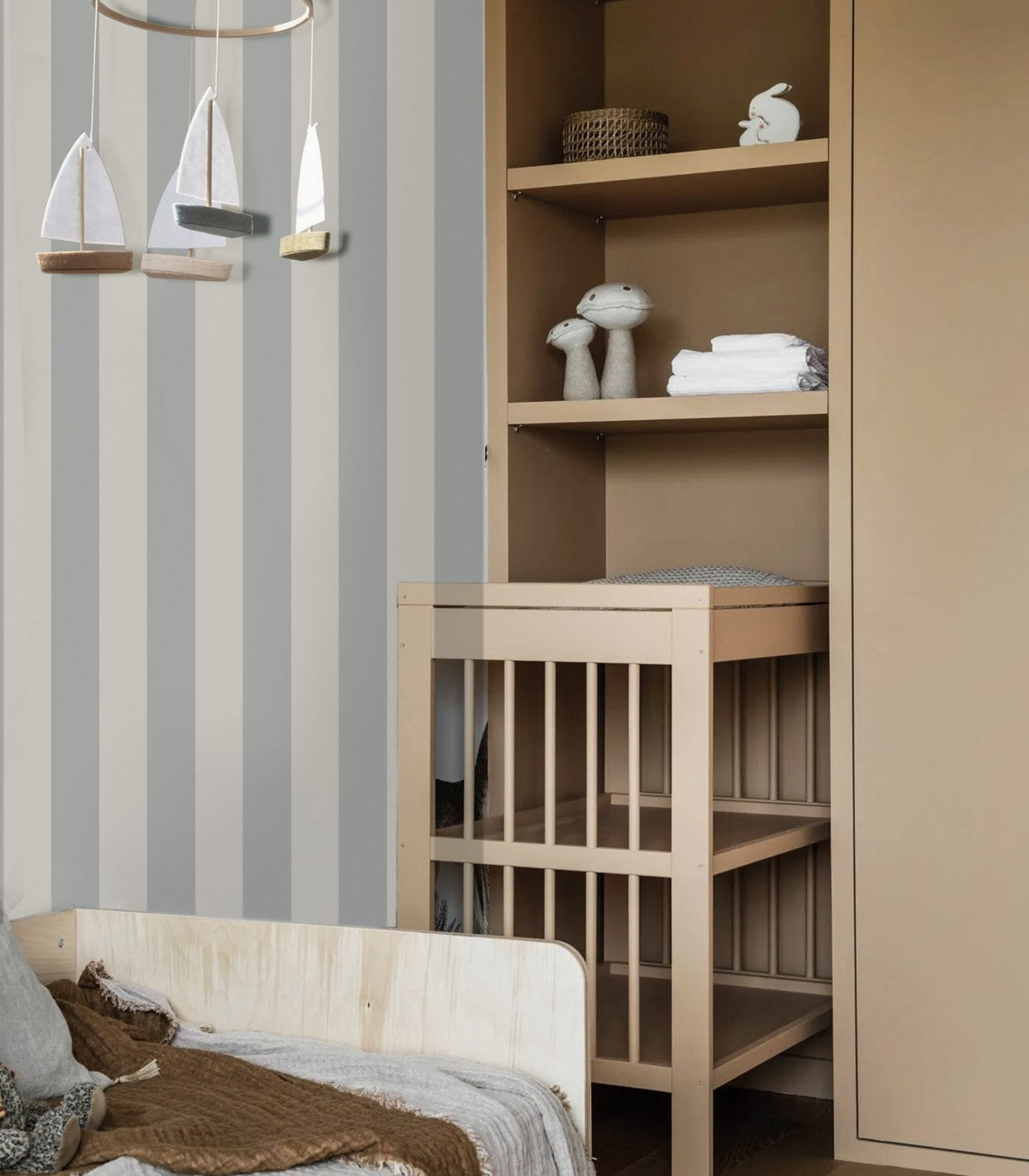 Tapeta Bold Stripe Storm