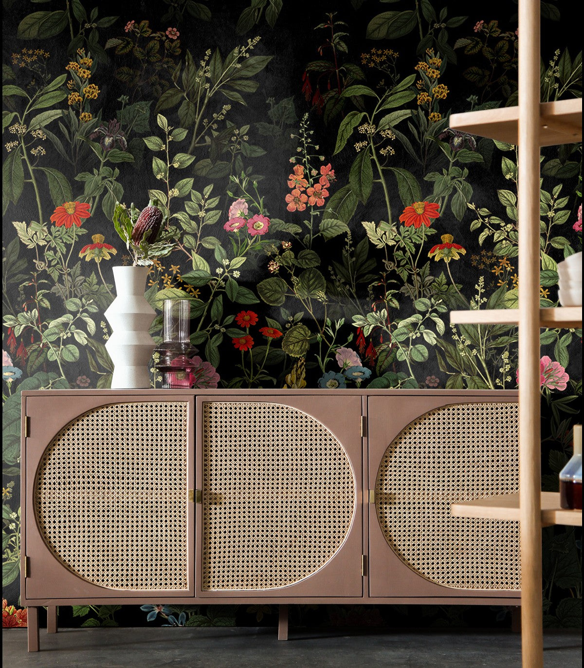 Dunkle Wiese Hintergrund