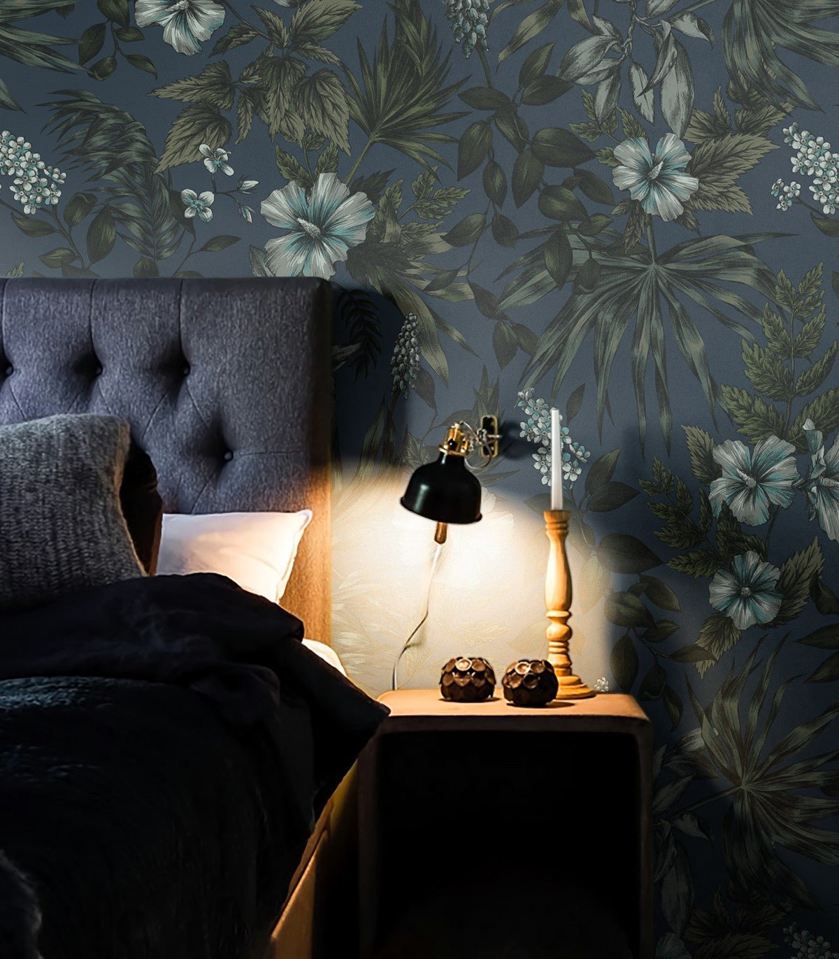 Tapeta Darkness Green - Wallcolors®