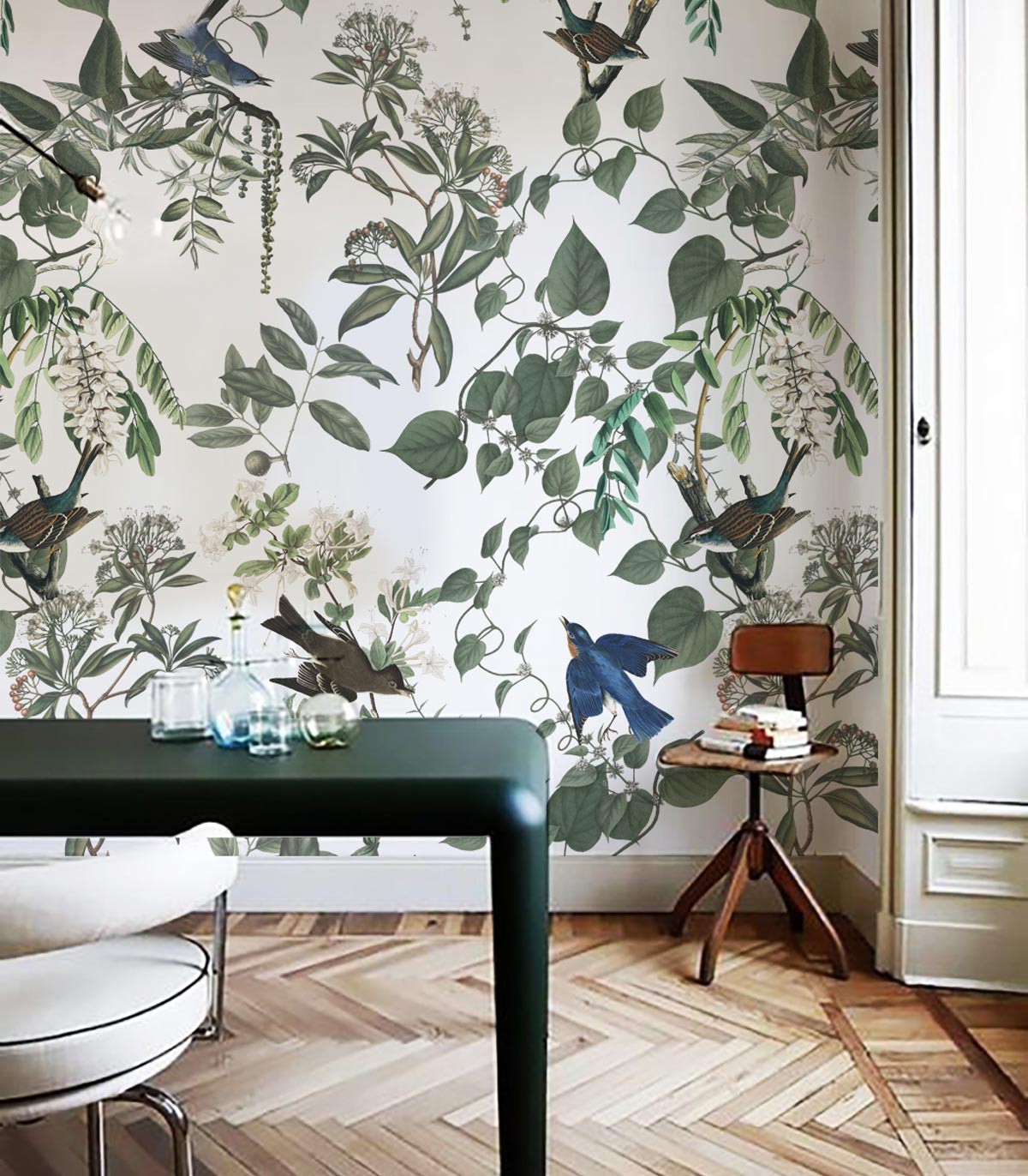 Fliegende Vögel Hintergrund