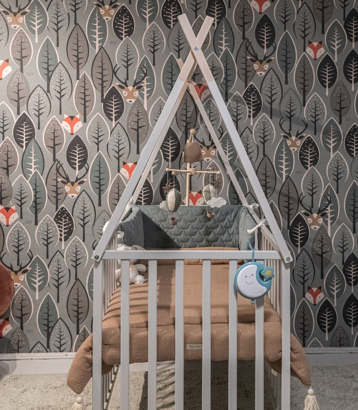 Versteckte Hirsche Hintergrund