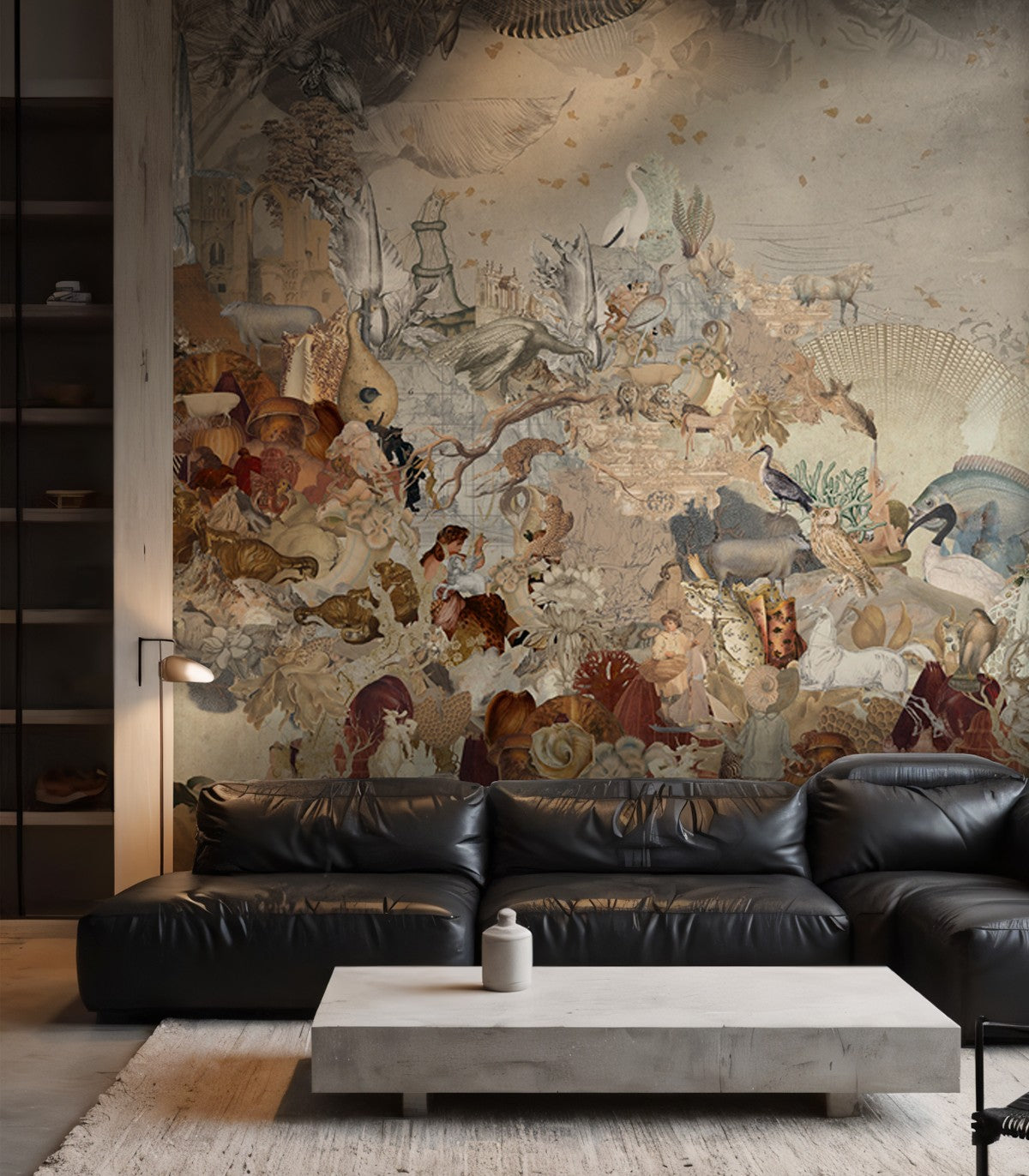 Königreich aller Kreaturen Sepia Wallpaper