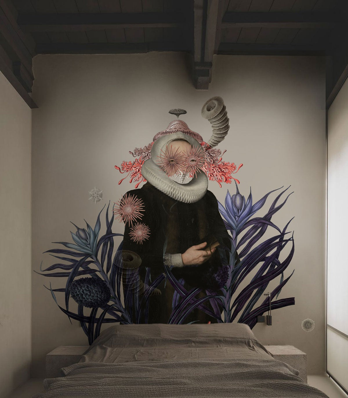 Lady Medusa Beige Tapete