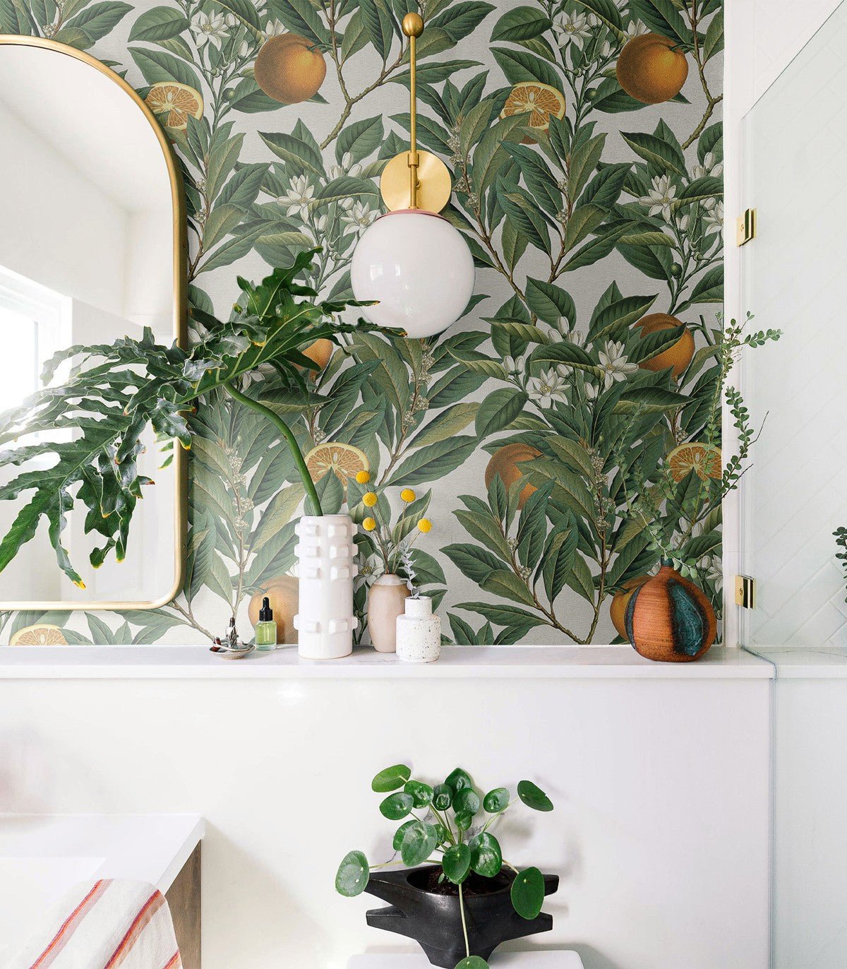 Tapeta Orange Tree - Wallcolors®