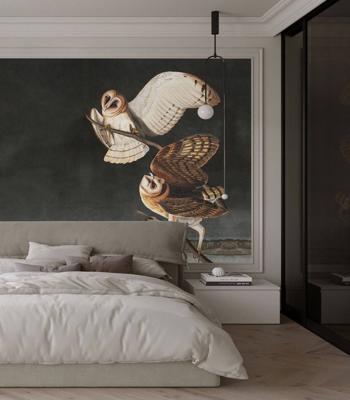 Tapeta Owls - Wallcolors®