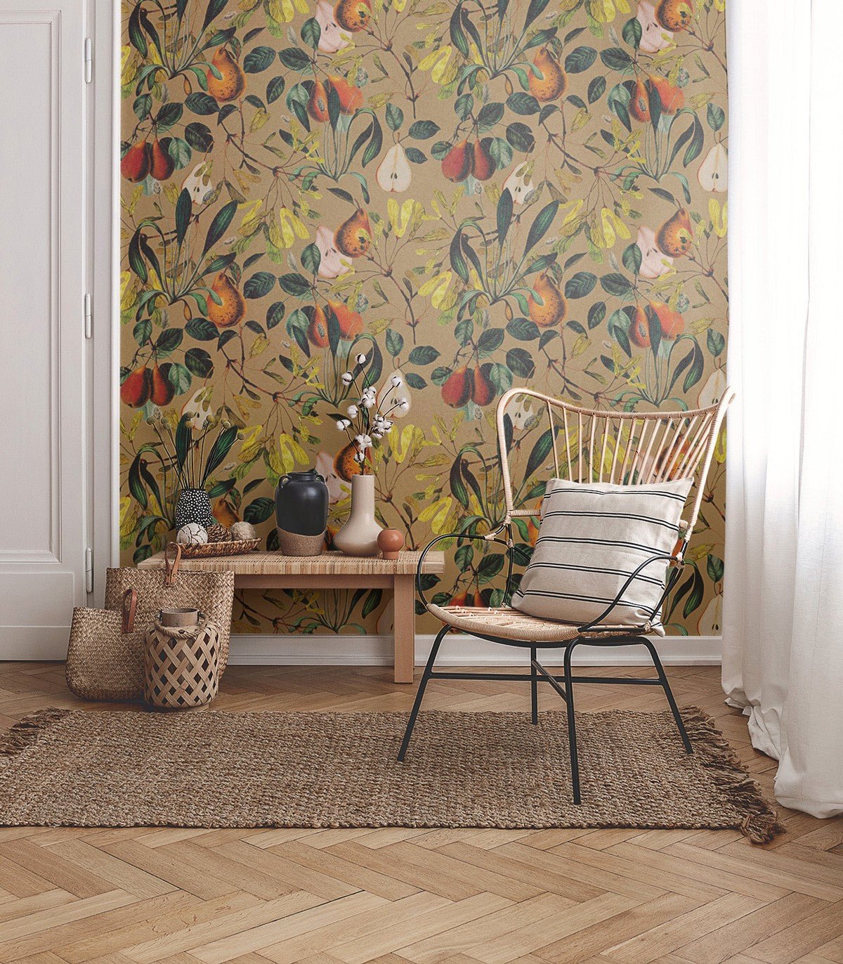 Tapeta Pear Beige - Wallcolors®