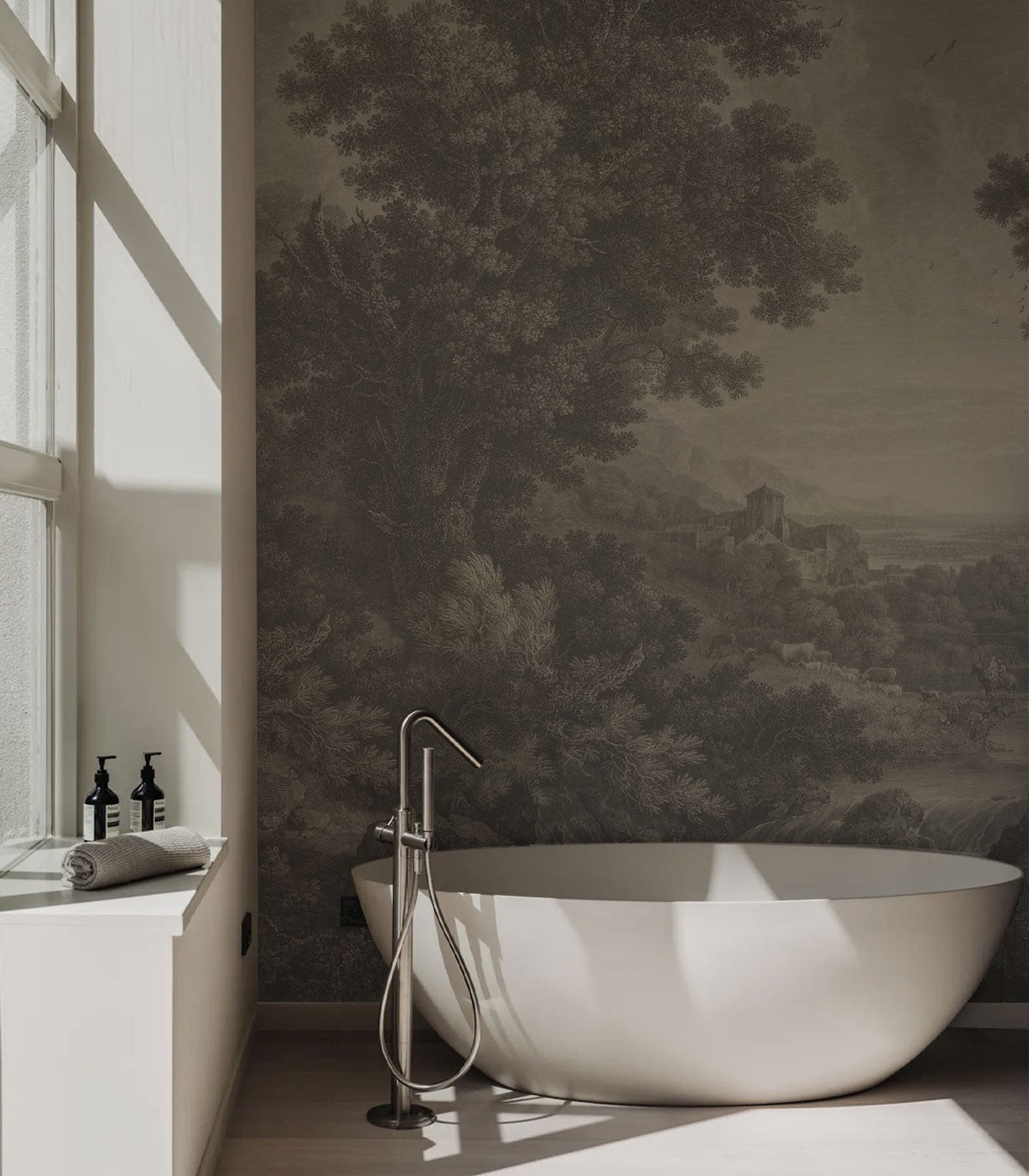 Malerisches Tal der Ruhe Hintergrundbild