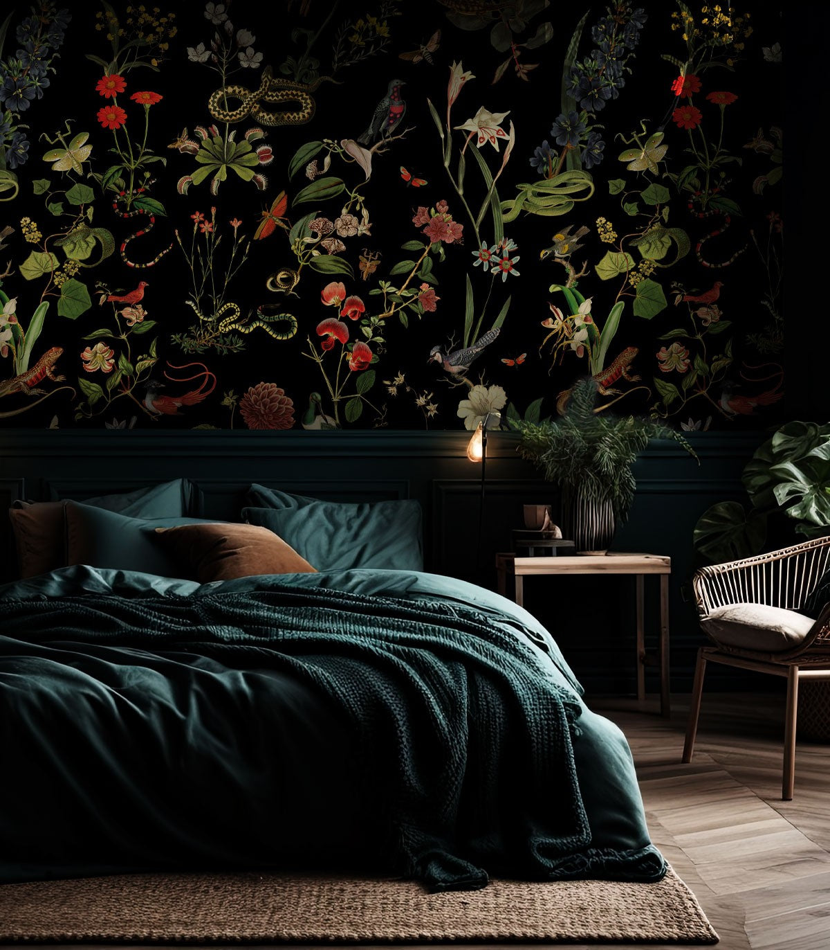 Geheimer Garten Hintergrund